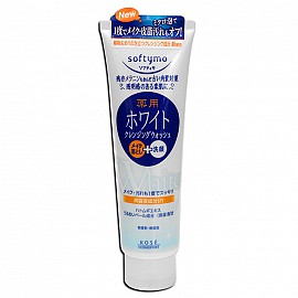 Sữa rửa mặt Kose Softymo White Cleansing Wash 190g