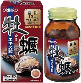 Tinh chất hàu tươi Orihiro 120 viên nhật bản