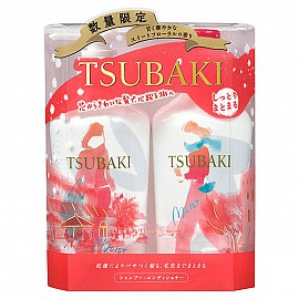 Bộ Đôi Gội Xả TSUBAKI Suôn Mượt Mềm Mại