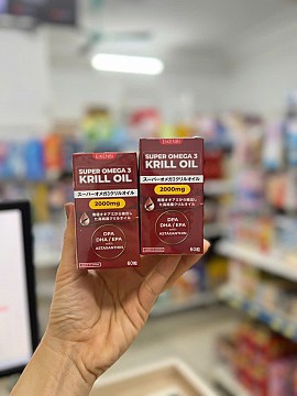 Dầu nhuyễn thể SUPER OMEGA 3 KRILL OIL